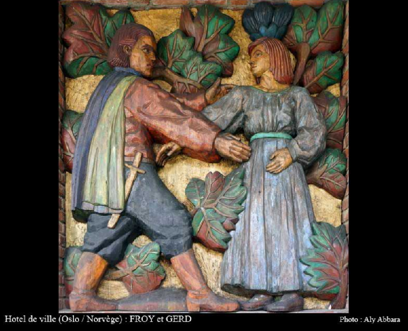 Le rassemblement de Freyr et Gerd  - Mythologie nordique