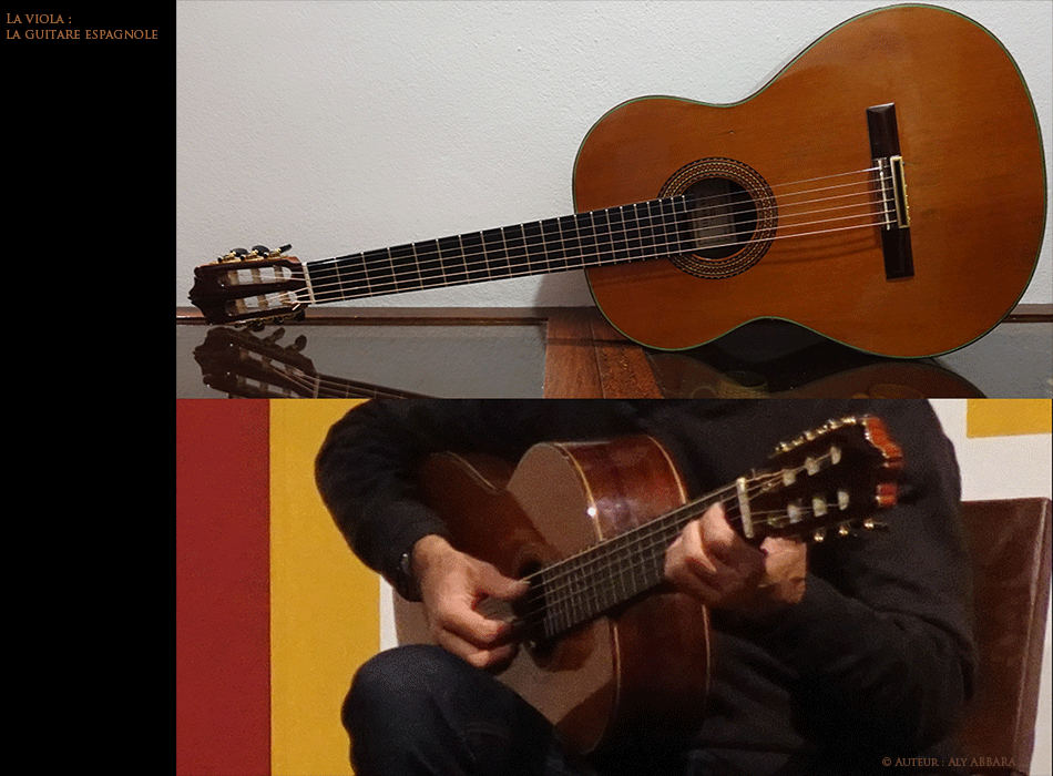 Fado : La viola (la guitare acoustique espagnole)