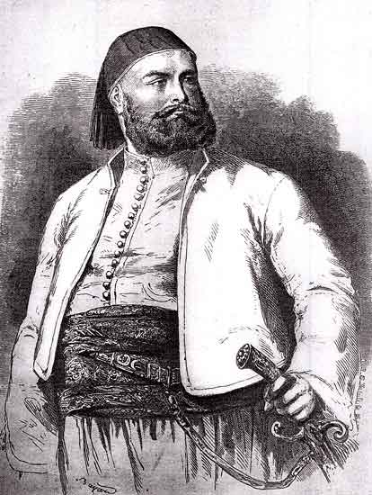 Muhammad Sa'id Pacha, fils de Muhammad Ali Pacha et gouverneur de l'Egypte de 1854 à 1863