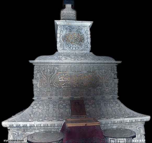 Le tombeau de Muhammad Ali Pacha, gouverneur de l'Egypte de 1805 au 1848.