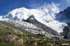 Le Glacier de Bionnassay observé du Nid d'Aigle
