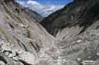 La vallée de la Mer de Glace