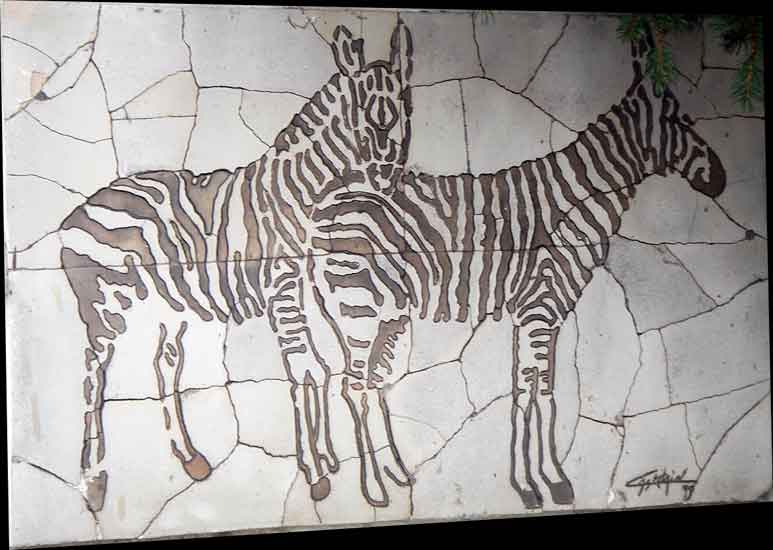 Zebres à Praz sur Arly