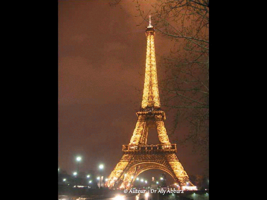 Tour Eiffel - Auto-diaporama (38 images)