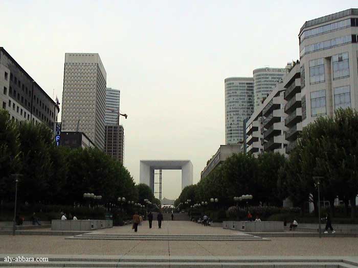 Paris ; la Defense : la Grande Arche de la défense