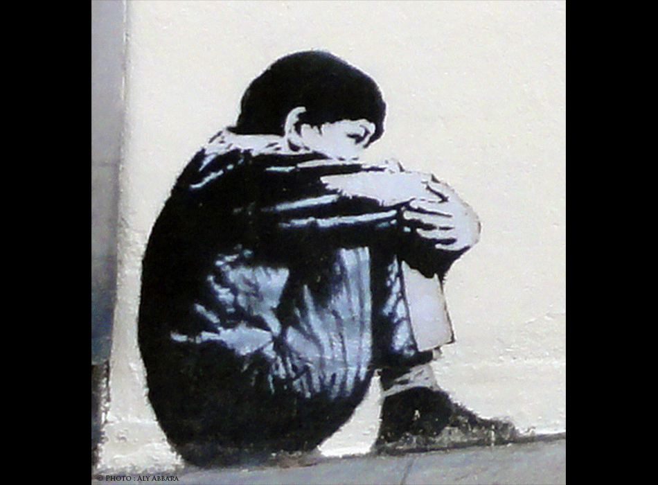 Oeuvre signée JEF AEROSOL - Association des Lézarts de la Bièvre - Sans titre 02