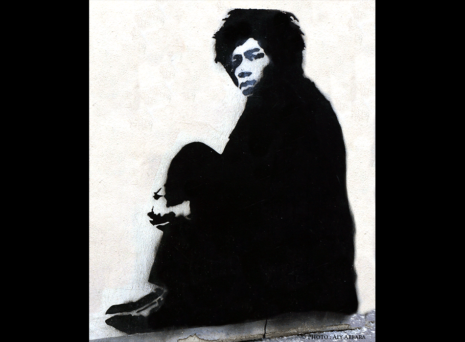 Oeuvre signée JEF AEROSOL - Association des Lézarts de la Bièvre - Sans titre 05