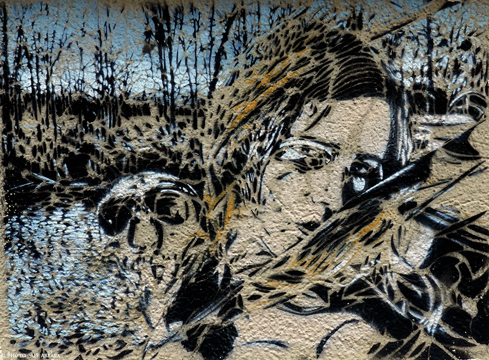 Oeuvre signée AO (Artiste-Ouvrier) - Association des Lézarts de la Bièvre - Femme - vanité