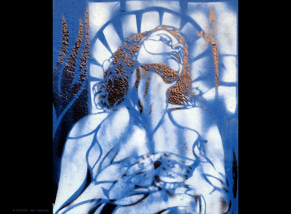 Oeuvre signée AO (Artiste-Ouvrier) - Association des Lézarts de la Bièvre - Femme ; vanité