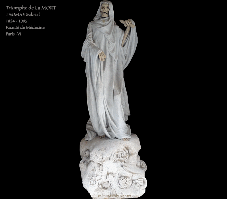 La Mort triomphante - Oeuvre de THOMAS Gabriel - Faculté de Médecine - Paris VI - France