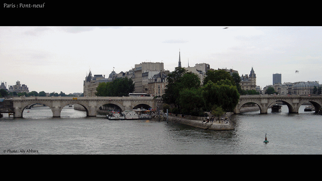 Les mascarons du Pont Neuf à Paris - Oeuvres de Germain PILON (1528 - 1590)