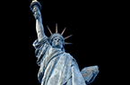 La Liberté éclairant le monde - Maquette des ateliers de Bartholdi Auguste - Replique du jardin de l'ïle aux cygnes - Paris
