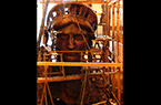 La Liberté éclairant le monde - Maquette des ateliers de Bartholdi Auguste - Tête de la statue en cuivre