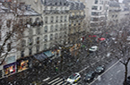 Paris sous la neige : 30/12/2015