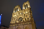 Paris nocturne - Notre-Dame de Paris - autodiaporama de 13 images