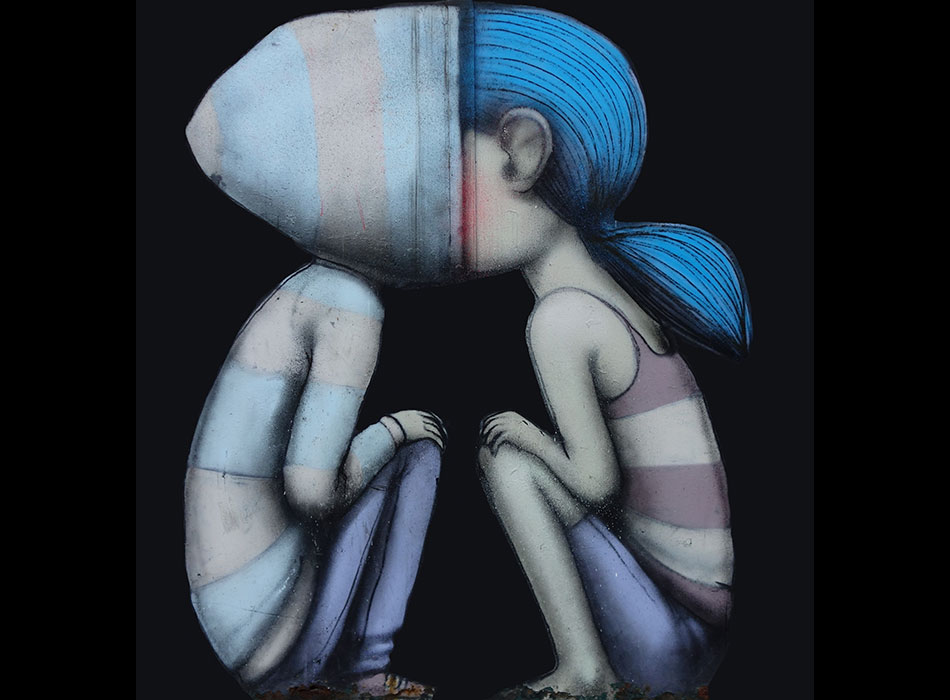 Art mural à Paris - Art Urbain - Seth - Lézarts de la Bièvre - Fusion partielle - الفن في الشارع الباريسي