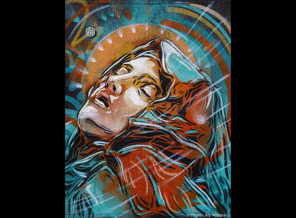 Paris - Arts de la rue - Extase - الفن في الشارع الباريسي