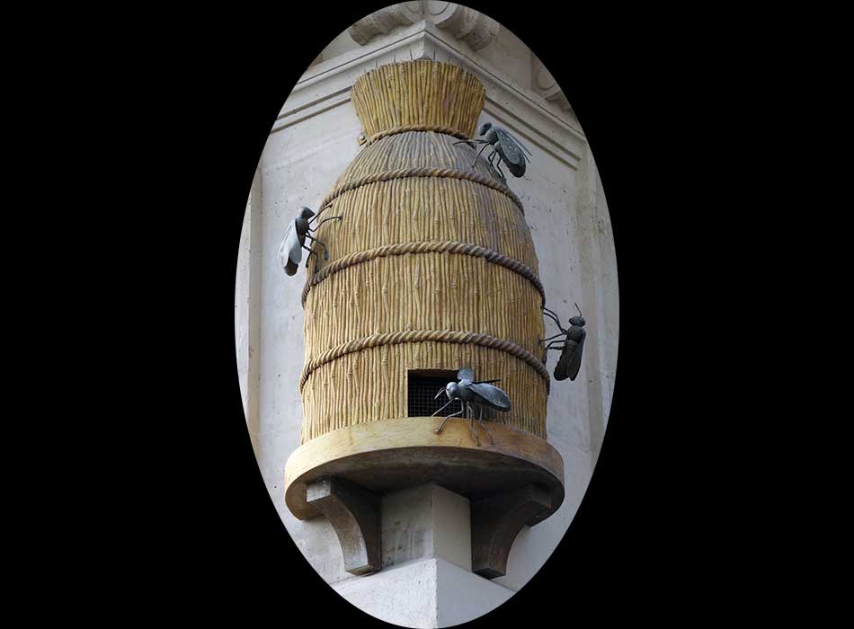 Paris - Arts de la rue - Ruche d'abeilles - الفن في الشارع الباريسي