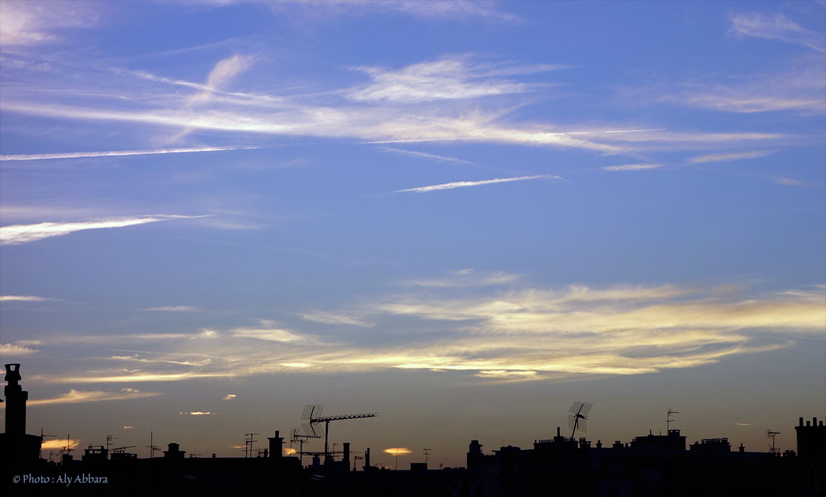 Le coucher du soleil - 2015 - août - 22 - Paris - France - غروب الشمس ـ باريس
