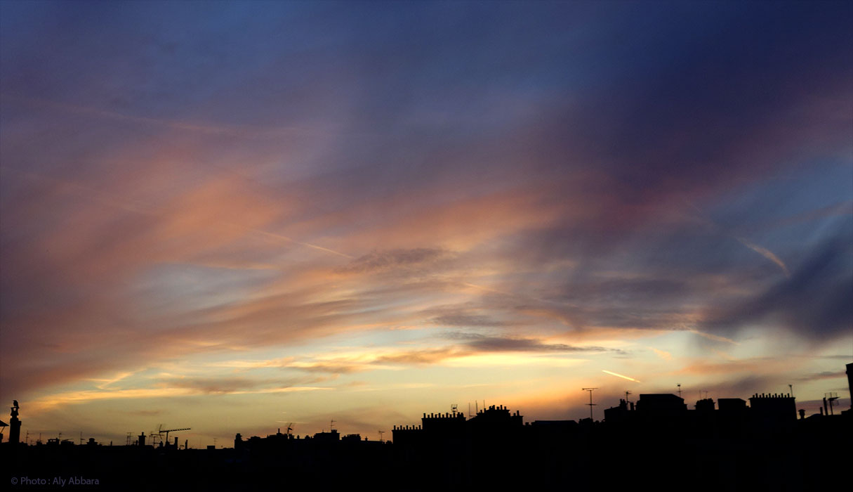 Le coucher du soleil - 2015 - juin - 21 - Paris - France - غروب الشمس ـ باريس