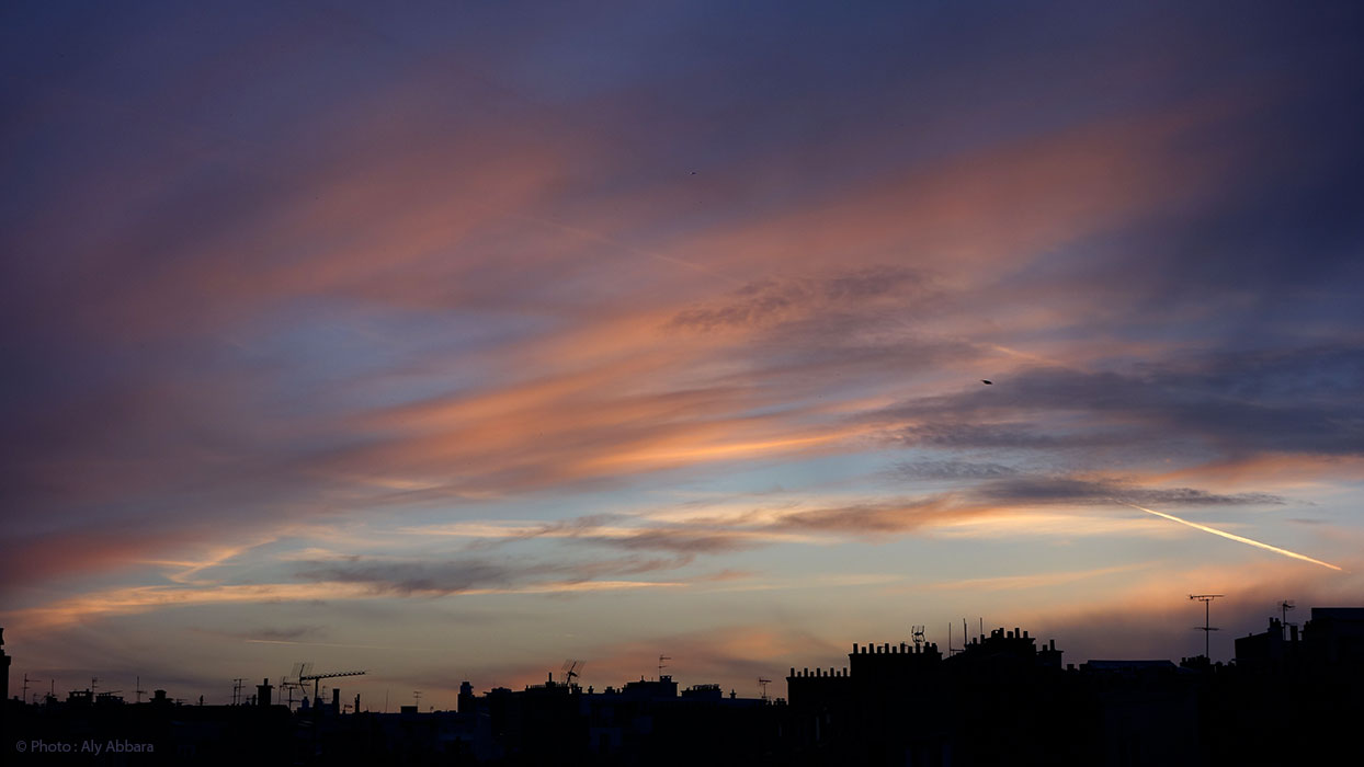 Le coucher du soleil - 2015 - juin - 21 - Paris - France - غروب الشمس ـ باريس