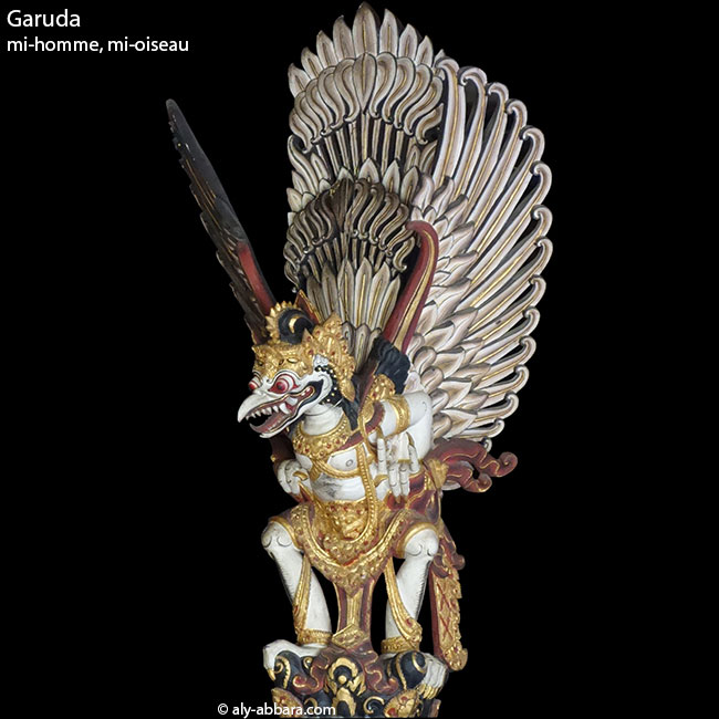Garuda, mi-homme, mi-oiseau