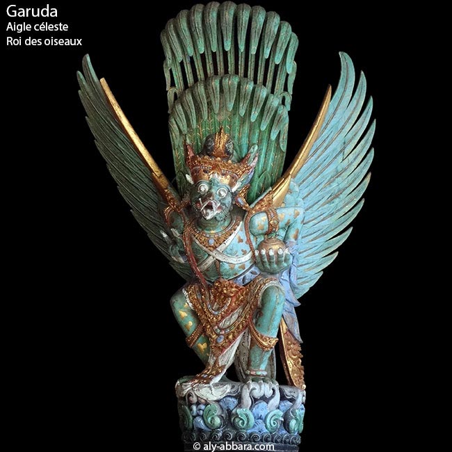 Garuda, mi-homme, mi-oiseau