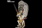 Garuda créature mythique mi-homme, mi-oiseau