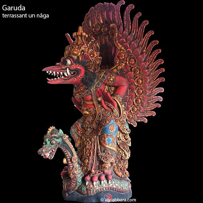 Garuda, mi-homme, mi-oiseau
