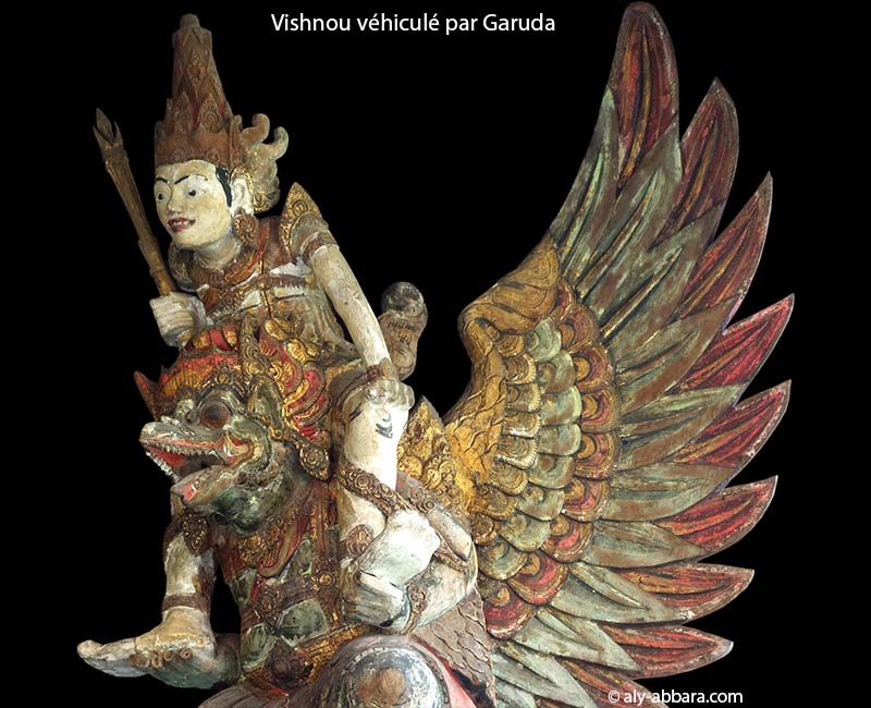 Garuda, mi-homme, mi-oiseau