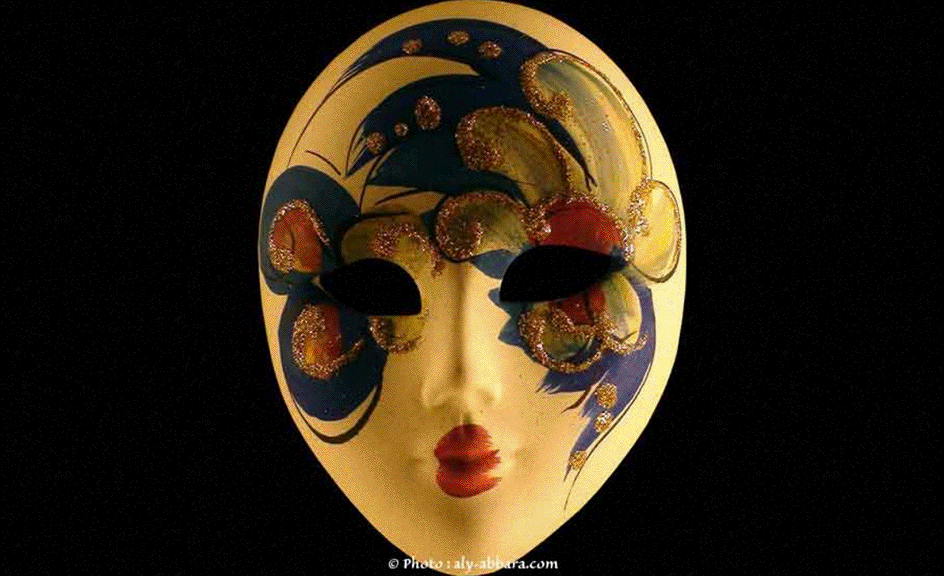 Masques de Venise - Thème féminin