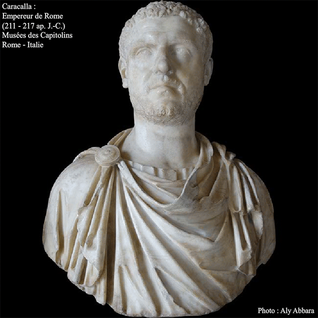 L'Empereur Romain Caracalla (211-217 ap. J.-C.)