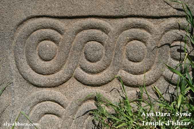 Plan du temple d'Ishtar