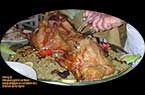 Syrie - Mançaf - mouton farci et grillé ; burgul - المنسف - خاروف محشي ومشوي على السيخ