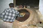 Hassaka_Syrie : four à pain traditionnel 