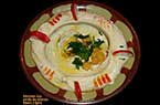 Syrie - Homs (&Eacute;mèse) - Humus (pois chiches) à la purée de sésame - حُمُّص بالطحينة 