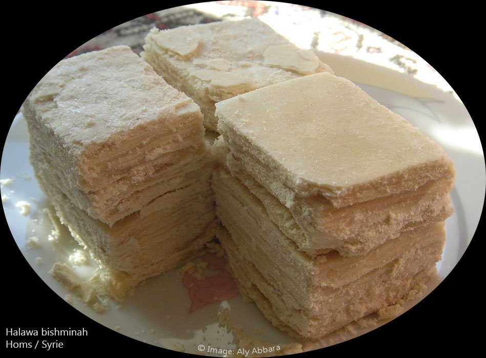 Pâtisserie syrienne - Homs - Halawa bishmina 