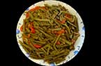 Syrie - Fassoulia khadhra (haricot vert) cuisine maison - فاصولياء خضراء مطبوخة بالبندورة والفليفلة الحمراء