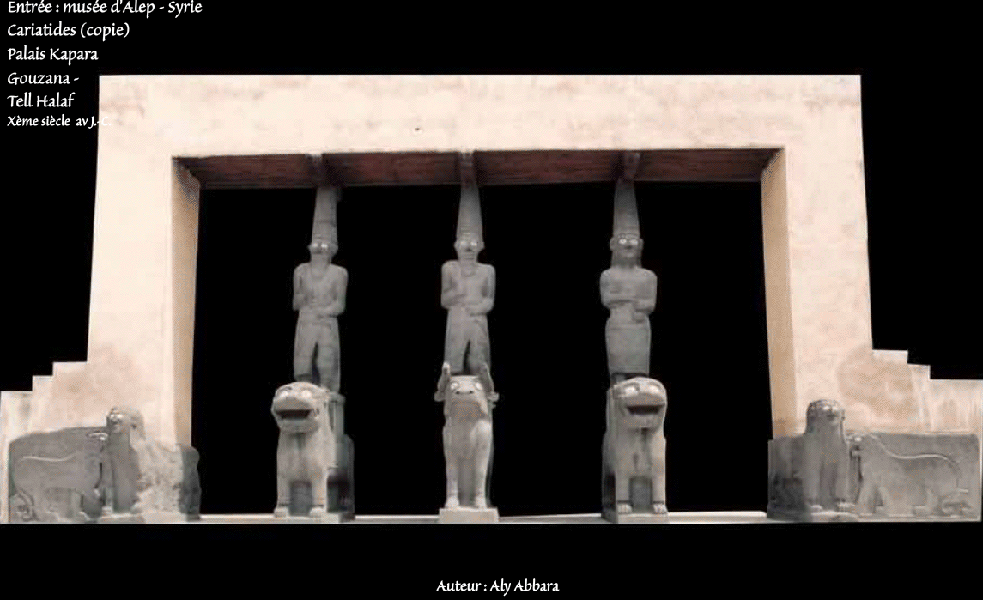 Syrie - Gouzana (Tell Halaf - début du premier millénaire av. J.-C.) : Musée d'Alep