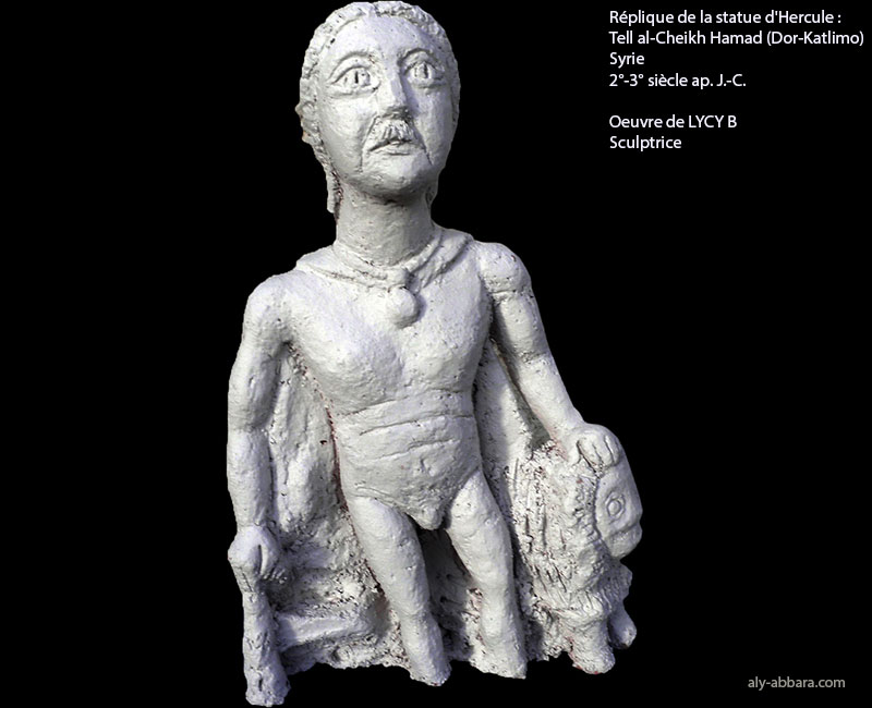 Réplique de la statue d'Ishtup Ilum, roi de Mari - Syrie