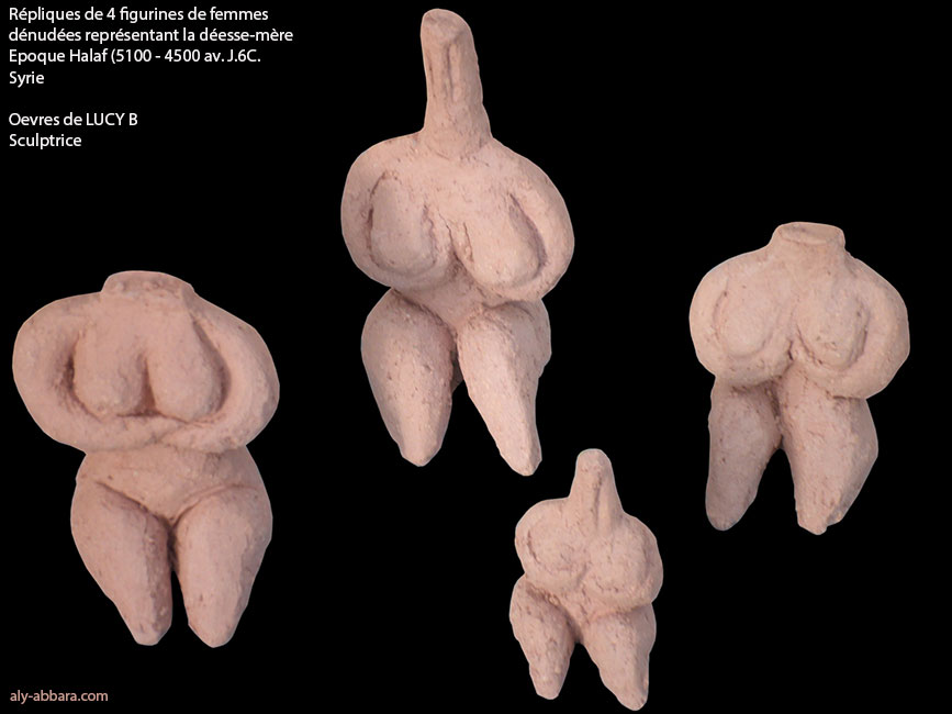 Réplique de la statue d'Ishtup Ilum, roi de Mari - Syrie