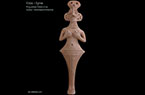 Figurine féminine d'Ebla en Syrie