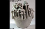 Vase à figurines ; objet du culte d'Ishtar ; Ebla - Syrie