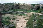 Ugarit - palais royal - la salle au bassin d'eau